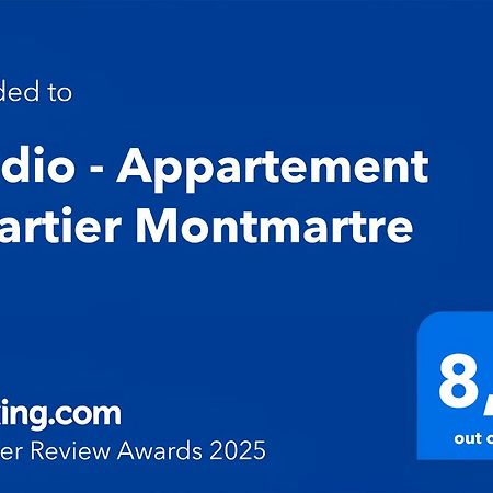 Studio - Appartement Quartier Montmartre Free Netflix Paris Exterior foto